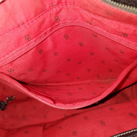 Dooney & Bourke Brown and Tan Satchel - Picture 5 of 10